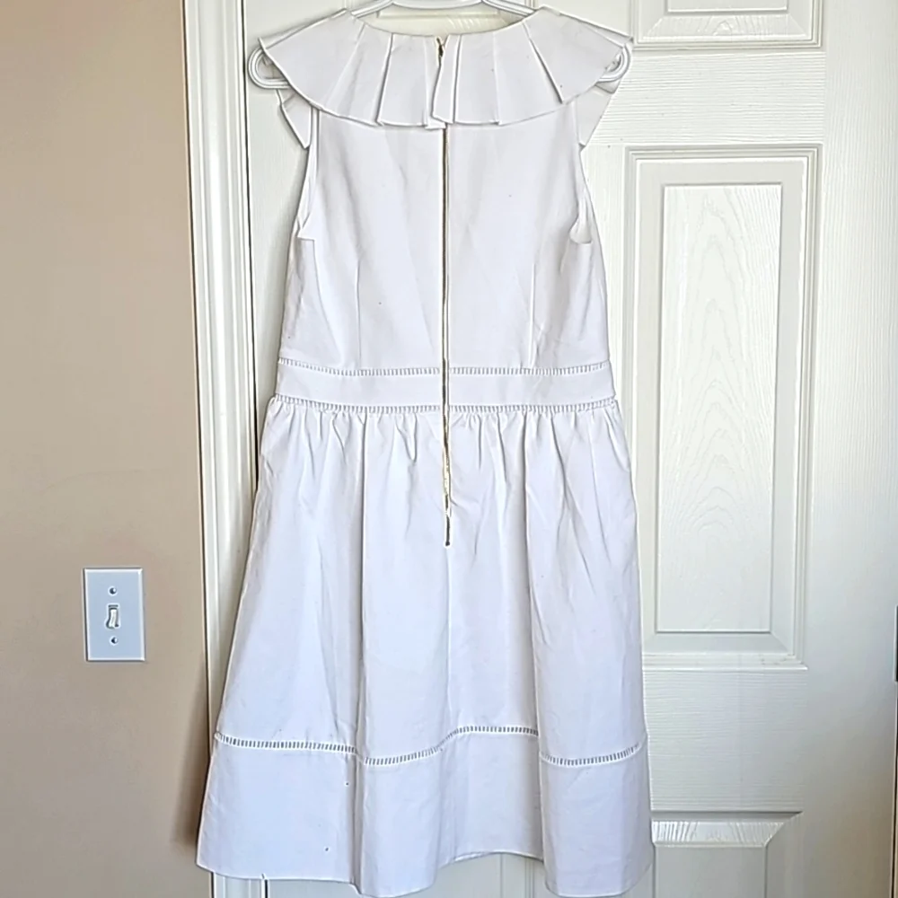 Kate Spade white dress size 12 - Picture 6 of 12